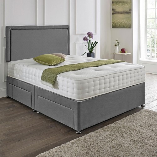 Luxury divan bed set with - luxury,