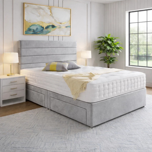 Plush divan bed set - plush,