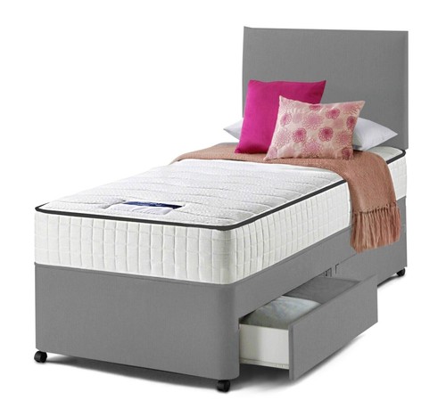 Single divan bed - bed, set