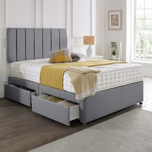 Reinforced luxury divan bed - reinforced,