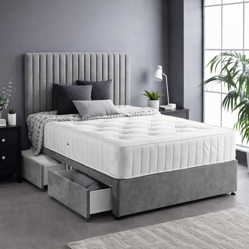 Reinforced divan bed - reinforced,