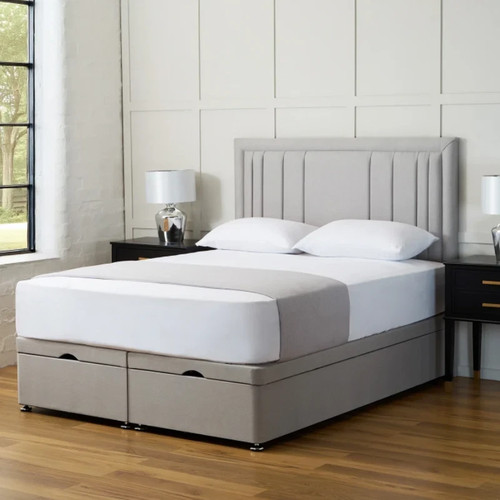 Panel divan ottoman bed - ottoman, plush