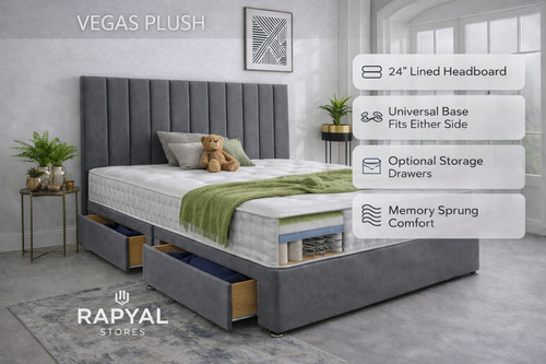 Luxury plush divan - luxury, +