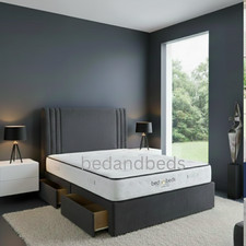 ORTHOPAEDIC 3FT DIVAN BED SET