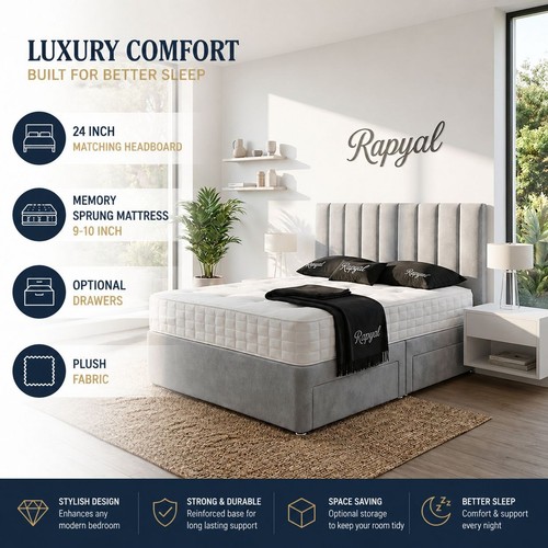 Luxury divan bed - divan, set