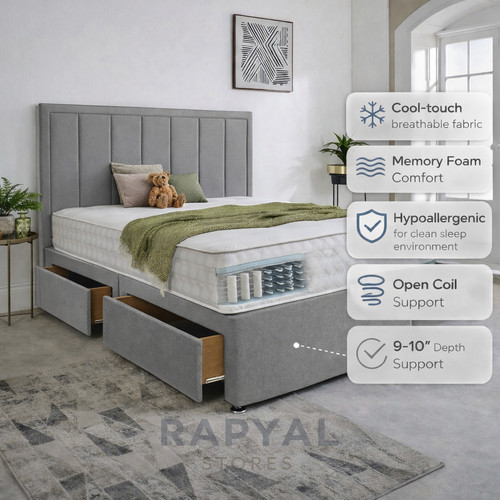 Luxury divan bed set - luxury,